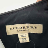 Burberry Women's Navy Black Size 6 sheath jacquard Floral Dress