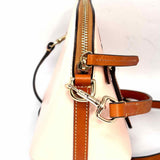 Dooney & Bourke Sorrento Light Pink Dome Leather Crossbody