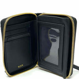 TUMI Nylon Black Square Wallet