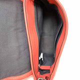 Marc by M. Jacobs Coral Pink Orange Flap Leather Crossbody