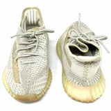 Adidas Yeezy Boost 360 V2 Women's Light Gray Size 7.5 Lace-up Knit Sneakers