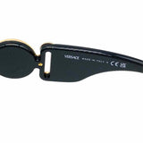Versace MOD 4483-D Black Geometric Medusa Biggie Sunglasses