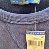 Polo Ralph Lauren Women's Navy Size M Crew Neck Flag Sweatshirt