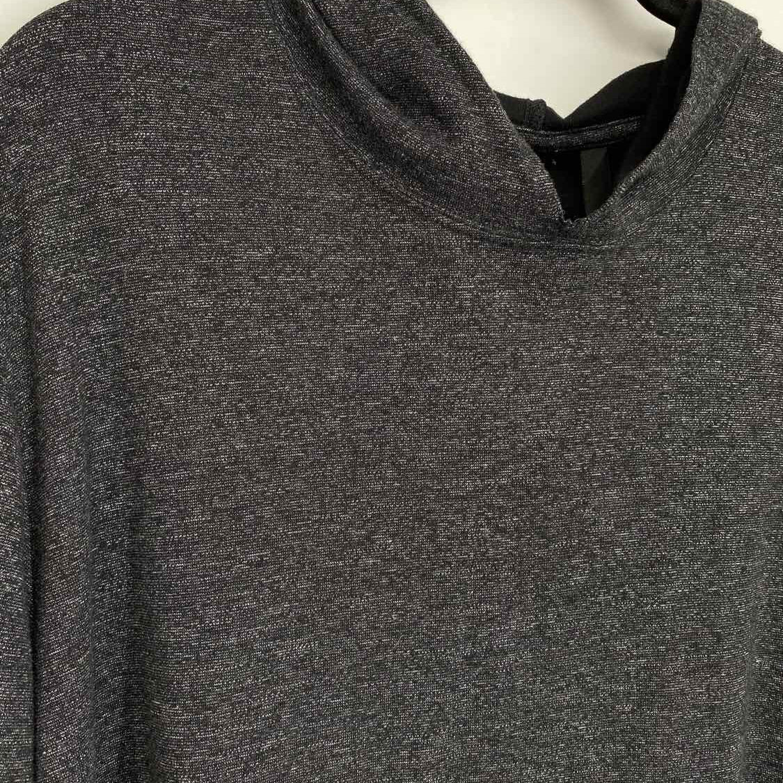 Travis Mathew Men's Charcoal Size XXL Hooded Long Sleeve Shirt