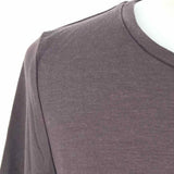 Eileen Fisher Women's Dark Gray Size XXS Crew T-shirt