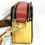 Marc Jacobs Pink Color Block Leather Crossbody