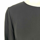 VERONICA BEARD Rome Women's Black Size 6 Long Asymetric Long Sleeve