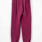 alo Accolade Women's Burgundy Size M Jogger Sweatpants