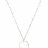 Hallmark Silver tone Pendant 19.5" CAMEO Necklace