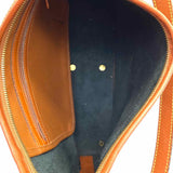 Dooney & Bourke Black Brown Hobo Pebbled Leather Shoulder Bag