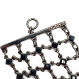 DKNY Gunmetal 7.5" Latice Bracelet