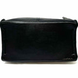 PARKER THATCH Small Mimi Black Pebbled Leather Tote