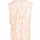Classique Entier Women's Peach Size XS Silk Sleeveless