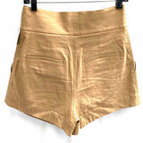A.L.C. Joelle Women's Khaki Size 8 Pleated Belted Shorts