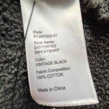 R13 Distorted Women's Gray Size M cold shoulder Sweater