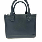 Leatherology Kress Black Micro Leather Crossbody