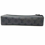 LOUIS VUITTON 2020 Pochette Voyage MM Charcoal Monogram Eclipse Reverse Clutch