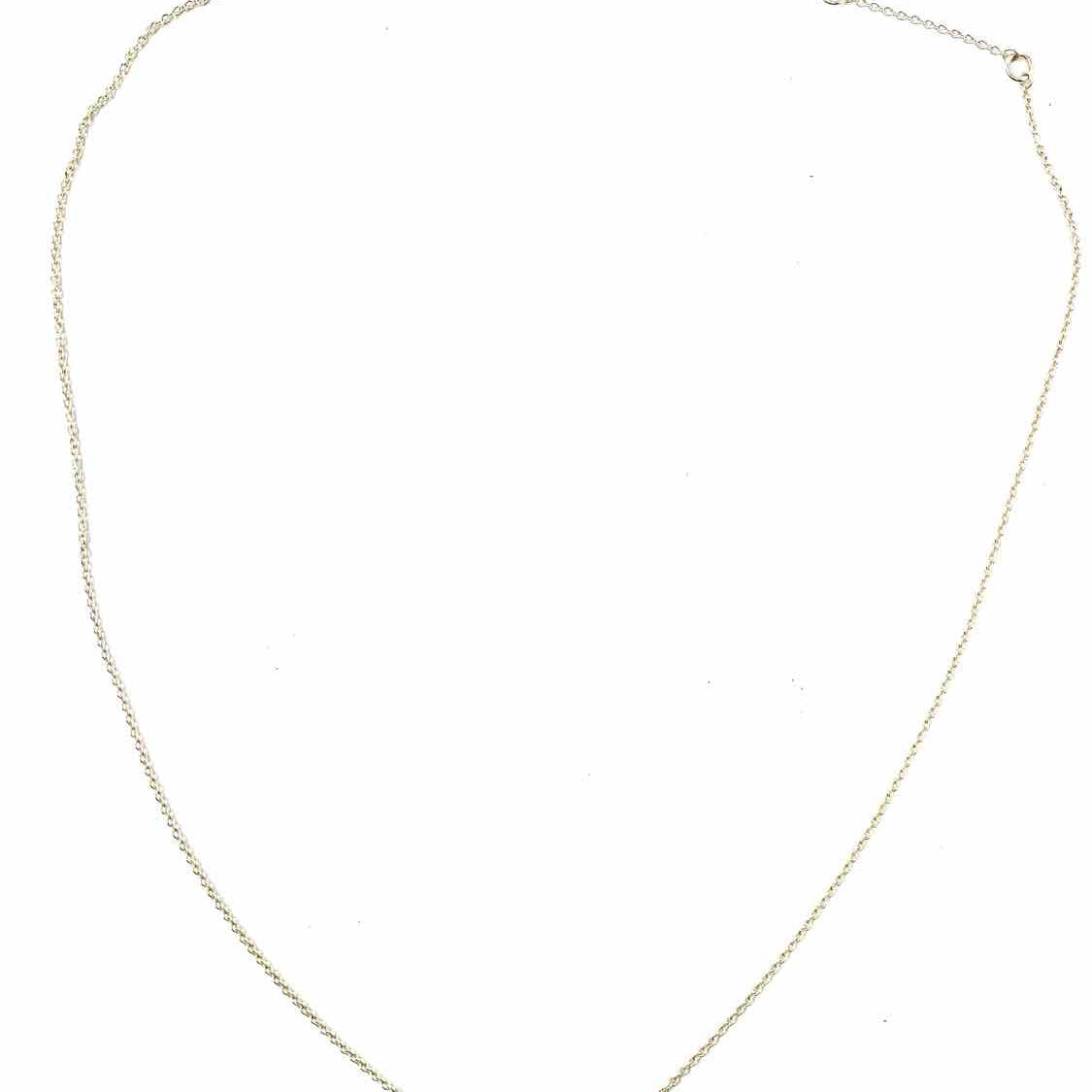 stella & dot Ever After .925 Sterling Silver Pendant 18" Heart Necklace