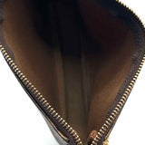 LOUIS VUITTON 2020 Mini Pochette Accessoires Coated Canvas Brown Monogram Clutch