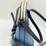 Kate Spade Staci Blue White Dome Color Block Saffiano Leather Crossbody