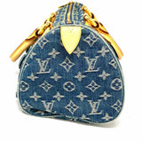 LOUIS VUITTON 2005 Neo Speedy Denim Blue Monogram Satchel