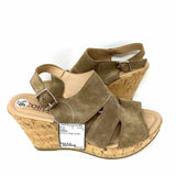 CORDANI Women's Beige Size 9.5 Suede Sandals
