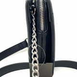 Steve Madden Black Zip Wallet Vegan Saffiano Leather Crossbody