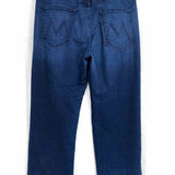 Mother Maven Ankle Women's Dark Blue Size 32 Mid Rise Wide Leg Jeans
