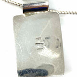 Estate Meander Spiral Square .925 Sterling Silver Made in Mexico Jewelry Set