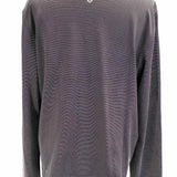 Lululemon Women's Black White Size 6 Crew Stripe Long Sleeve