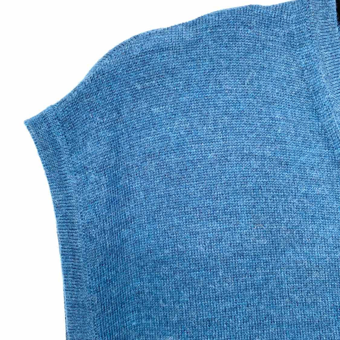 Alfani Men's Teal Size XL V-Neck Merino Wool Vest