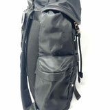 PHILIPP PLEIN Paris Roads Nylon Black Drawstring BackPack