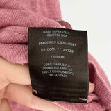 Loro Piana Women's Blush Size S Crew Flax T-shirt