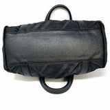 Burberry Nylon Black Boston Check Satchel