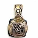 JOHN HARDY 925 & 14K Two-tone Cushion Cut Pendant