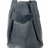 LOUIS VUITTON Sac De Paul GM Black Shoulder Epi Leather Bucket Bag