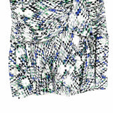 Marissa Webb Dree Print Women's White Multi-Color Size 2/S mini faux wrap Skirt