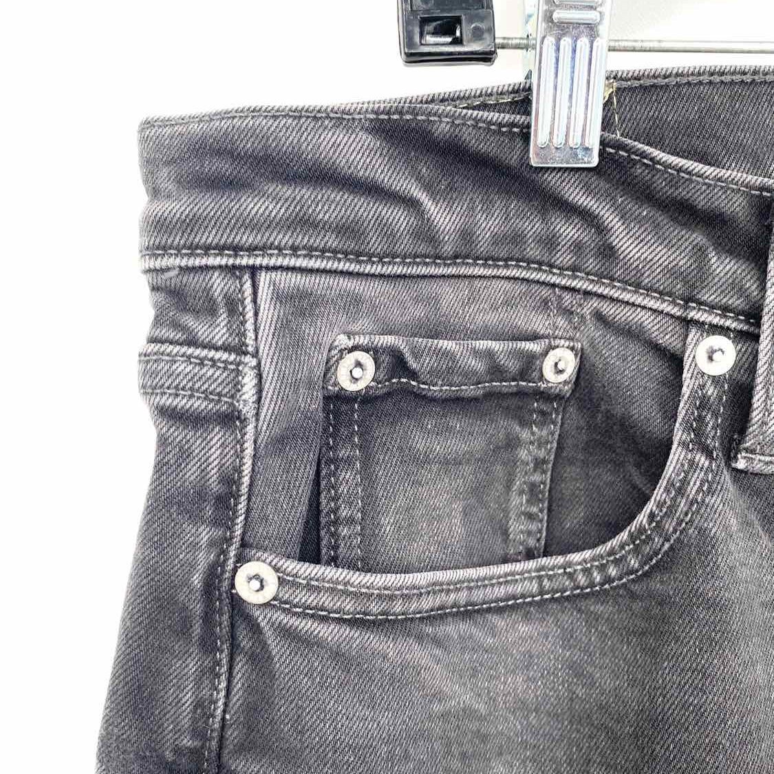 Banana Republic Women's Charcoal Size 30/10 Mid Rise Barrel Jeans