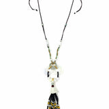 Cord Beaded jadeite Necklace