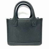 Leatherology Kress Black Micro Leather Crossbody