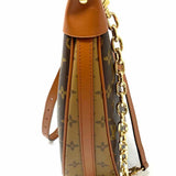 LOUIS VUITTON 2025 Loop Hobo Brown Crescent Monogram Shoulder Bag