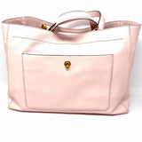 Cole Haan Zoe Work Pink Top Handle Leather Tote