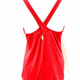 Patagonia Women's Red Size M Criss-Cross heather Sleeveless
