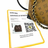 LOUIS VUITTON 2021 Noe Trunk Coated Canvas Light Brown Monogram Bucket Bag