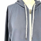 Vuori Men's Navy Size M Hooded Zip Sweatshirt