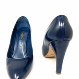 LOUIS VUITTON Women's Navy Size 37/7 Cap Toe Pumps