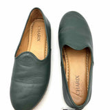 Charix Women's Green Size 39/9 Round Toe Leather Flats
