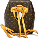 LOUIS VUITTON 2018 Montsouris NM Brown Drawstring Monogram BackPack