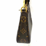 LOUIS VUITTON 2020 Pochette Accessoires Brown Zip Monogram Shoulder Bag