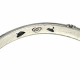 Brighton Silver tone Bangle Heart Bangle